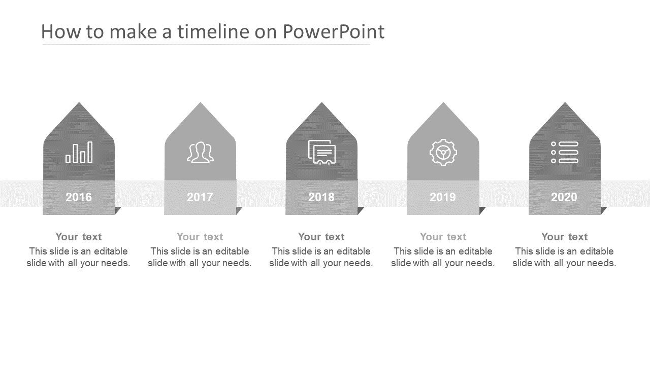 Free - Download How To Make A Timeline On PowerPoint 2007 Slide